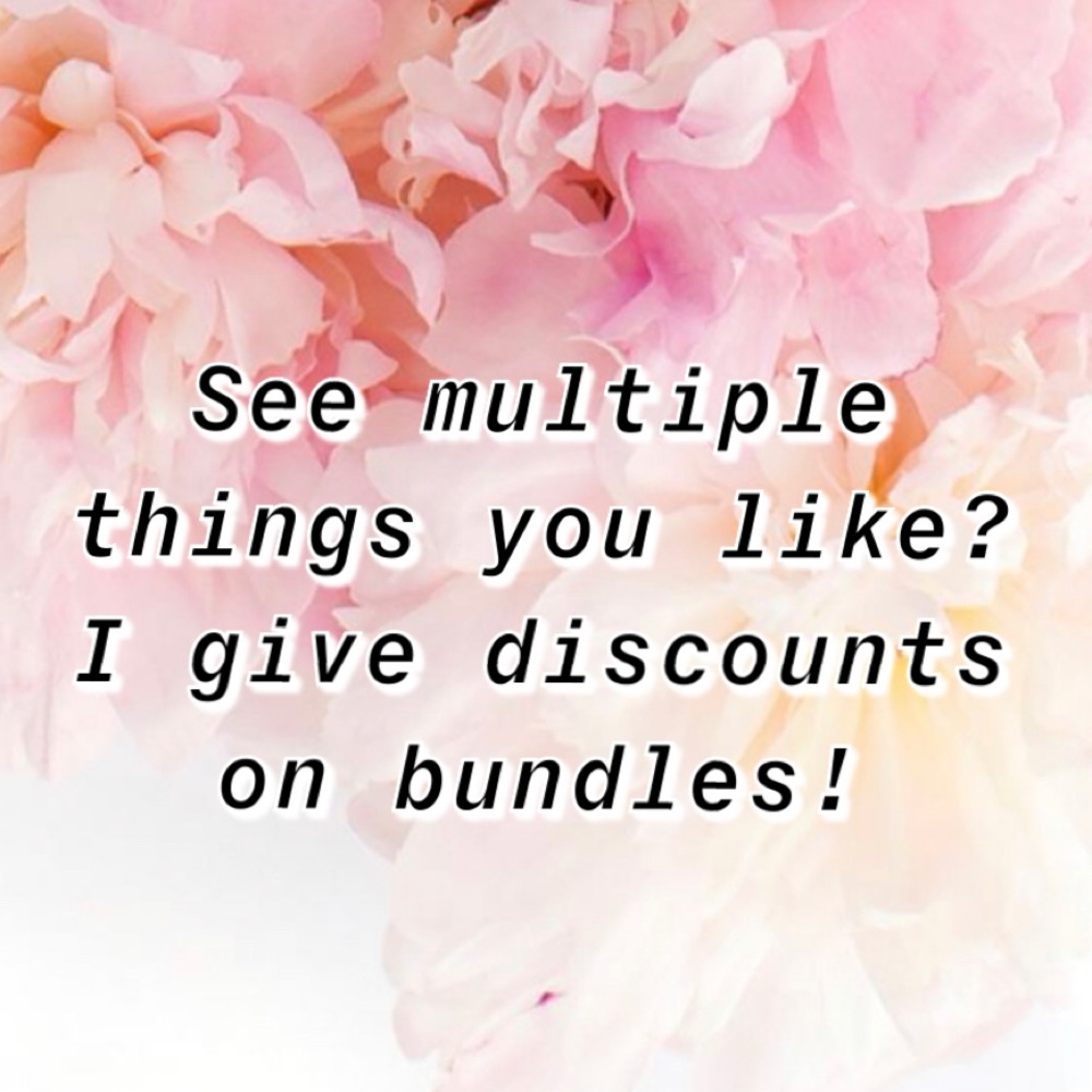 Discounts on bundles!